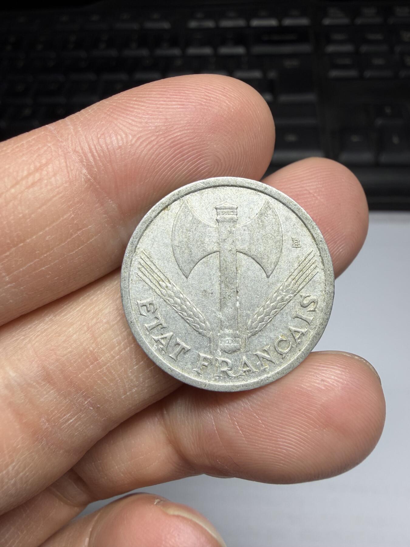 2026年集古藏今外币拍卖第三期-第1场—（总第311拍），可以寄存60天，满160元包邮。 1943年法国1法郎