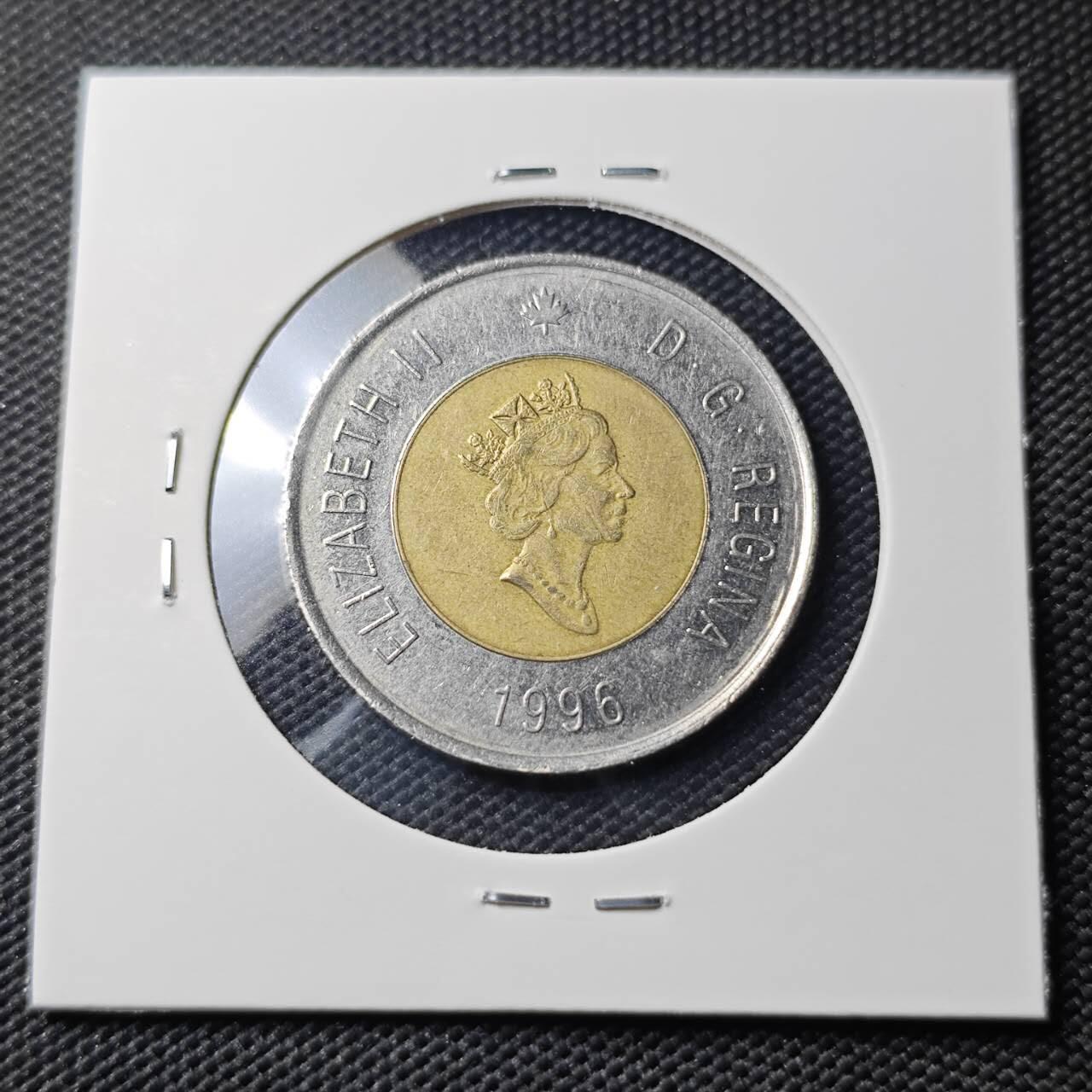 KK钱币收藏小铺   第404期 2月预留时间 周末发货  加拿大2元