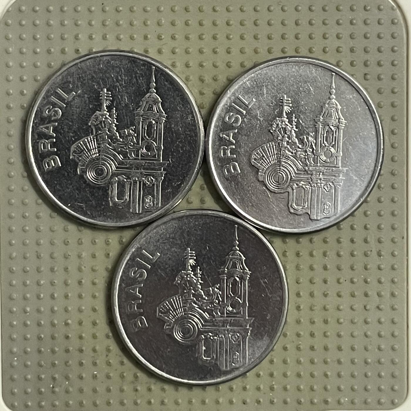 2026年第32场各国散币拍卖（总第182场） 巴西20克鲁泽3枚