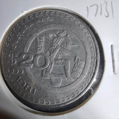 沼泽如烟--第1017场 - 墨西哥1981年20比索