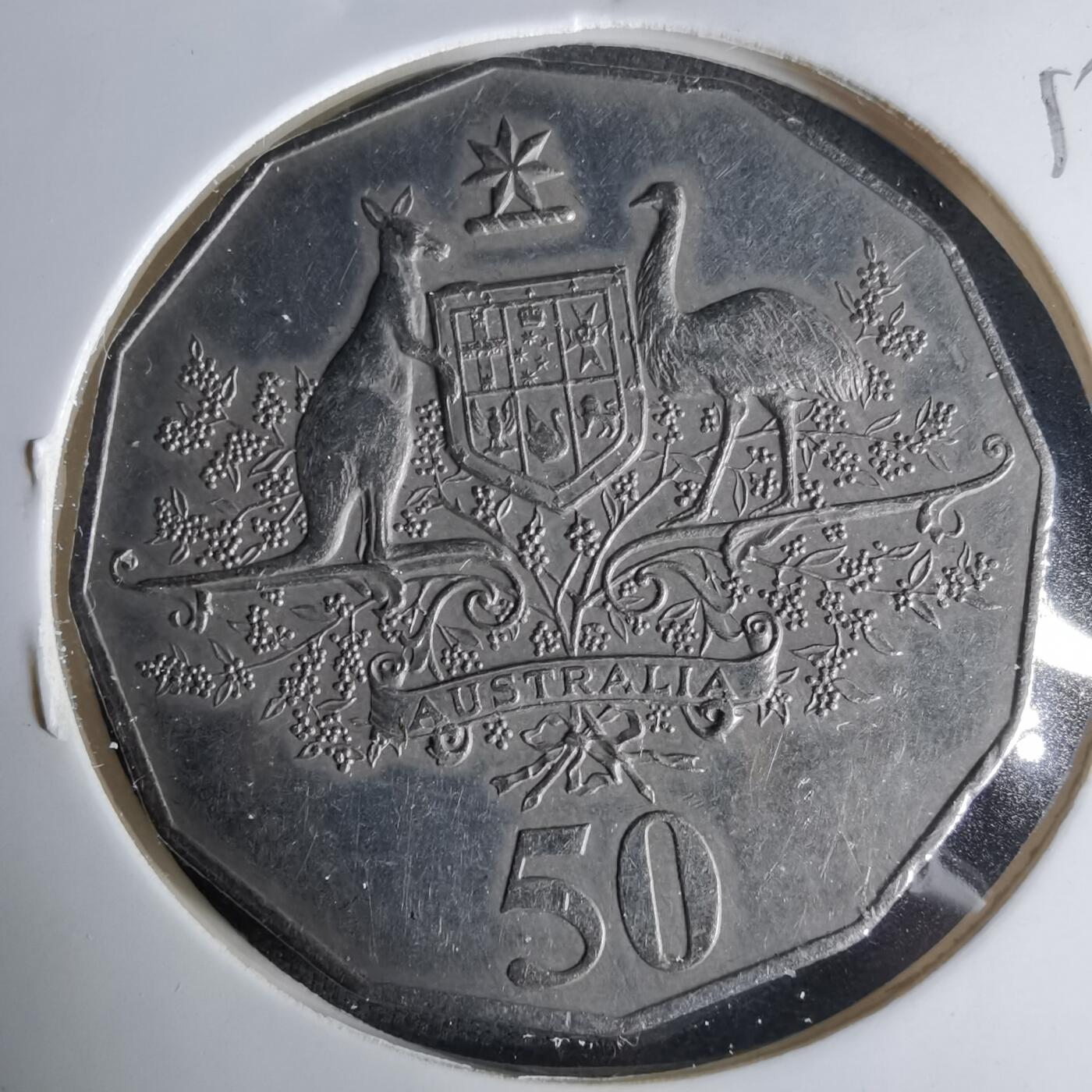 沼泽如烟--第1017场 澳大利亚2001年50分纪念币