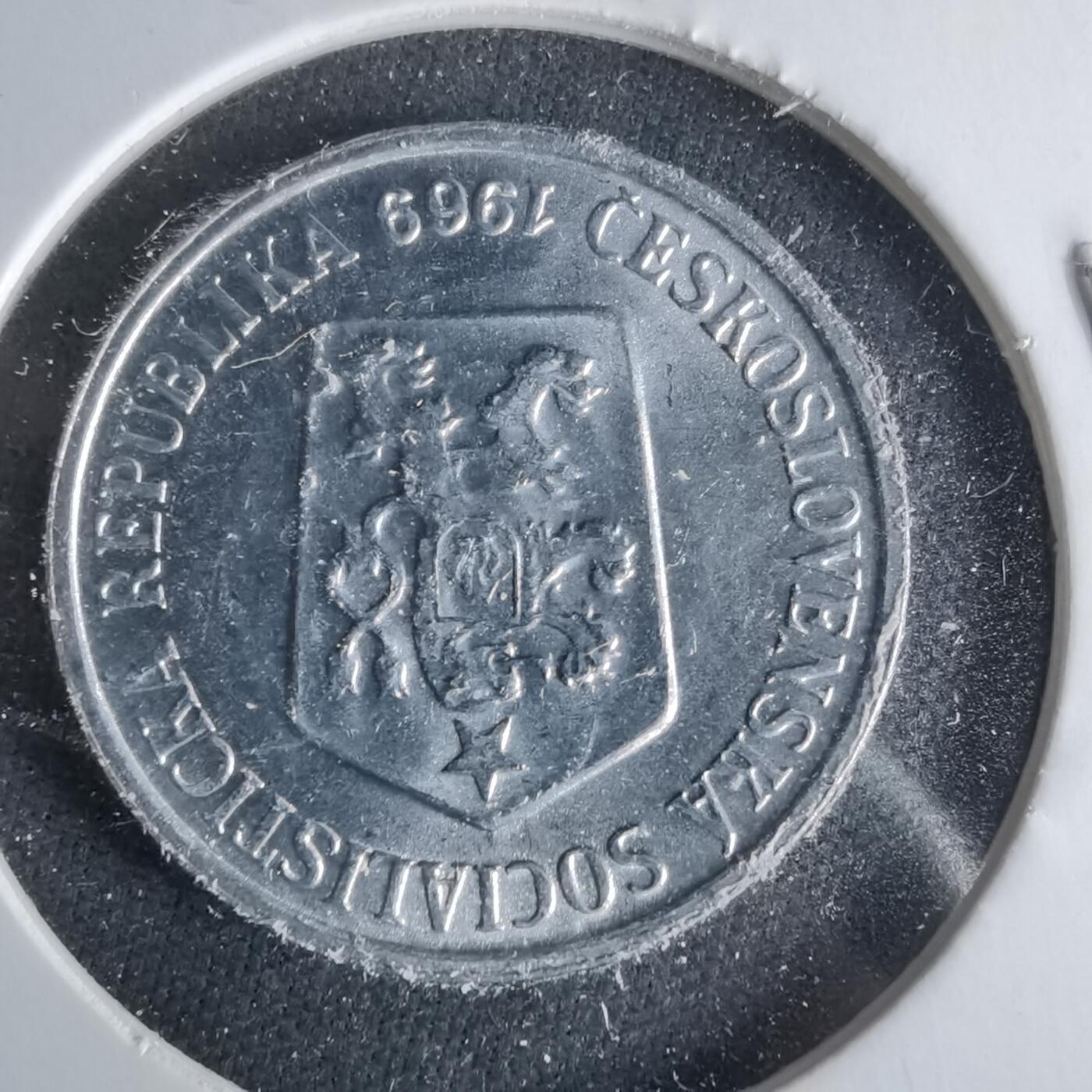 沼泽如烟--第1017场 捷克斯洛伐克1969年10赫勒