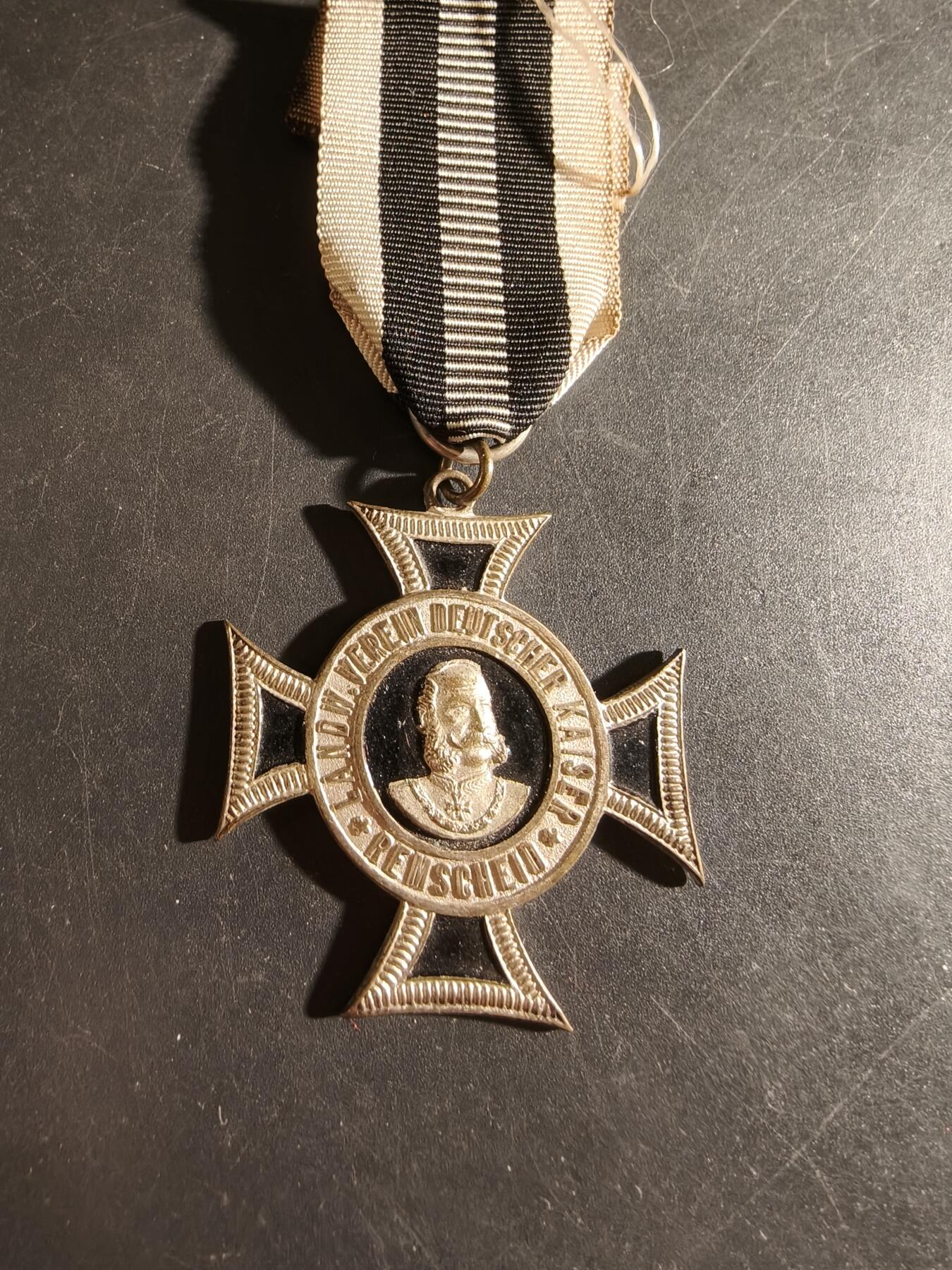 老王徽章第186期 德国勒姆沙伊德“德国皇帝国家防卫军协会”十字奖章