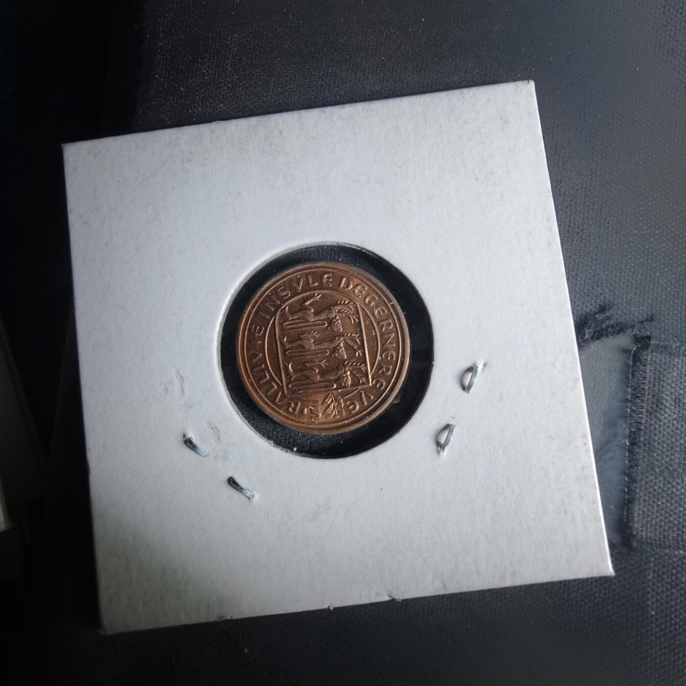 沼泽如烟--第1017场 根西1971年半便士