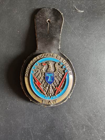 老王徽章第186期 - 法国陆军蒙塔日通信应用学院证章