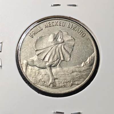 KK钱币收藏小铺   第404期 2月预留时间 周末发货 -  1988澳大利亚电轨动车章