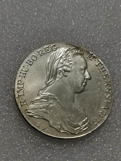 天下钱庄专场欢迎参拍 - 奥匈帝国大奶妈银币，官方后铸