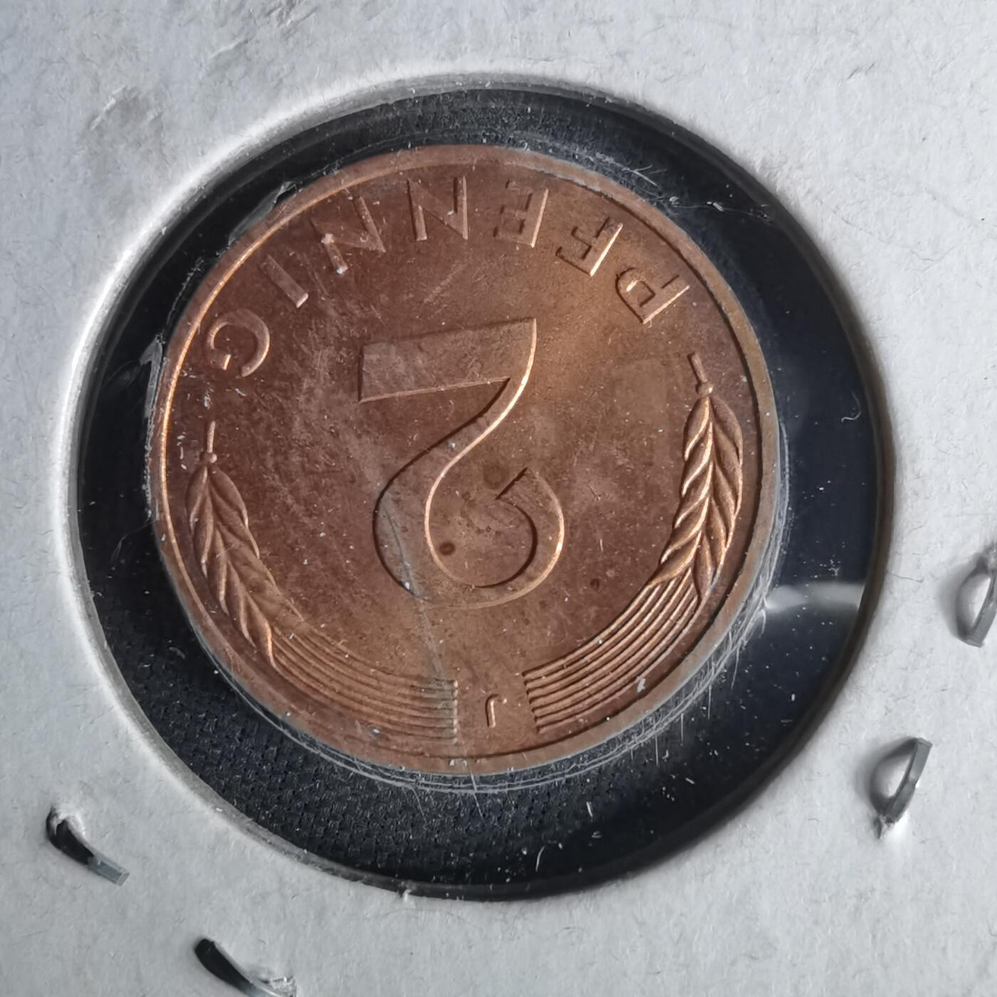 沼泽如烟--第1017场 德国1988年2芬尼