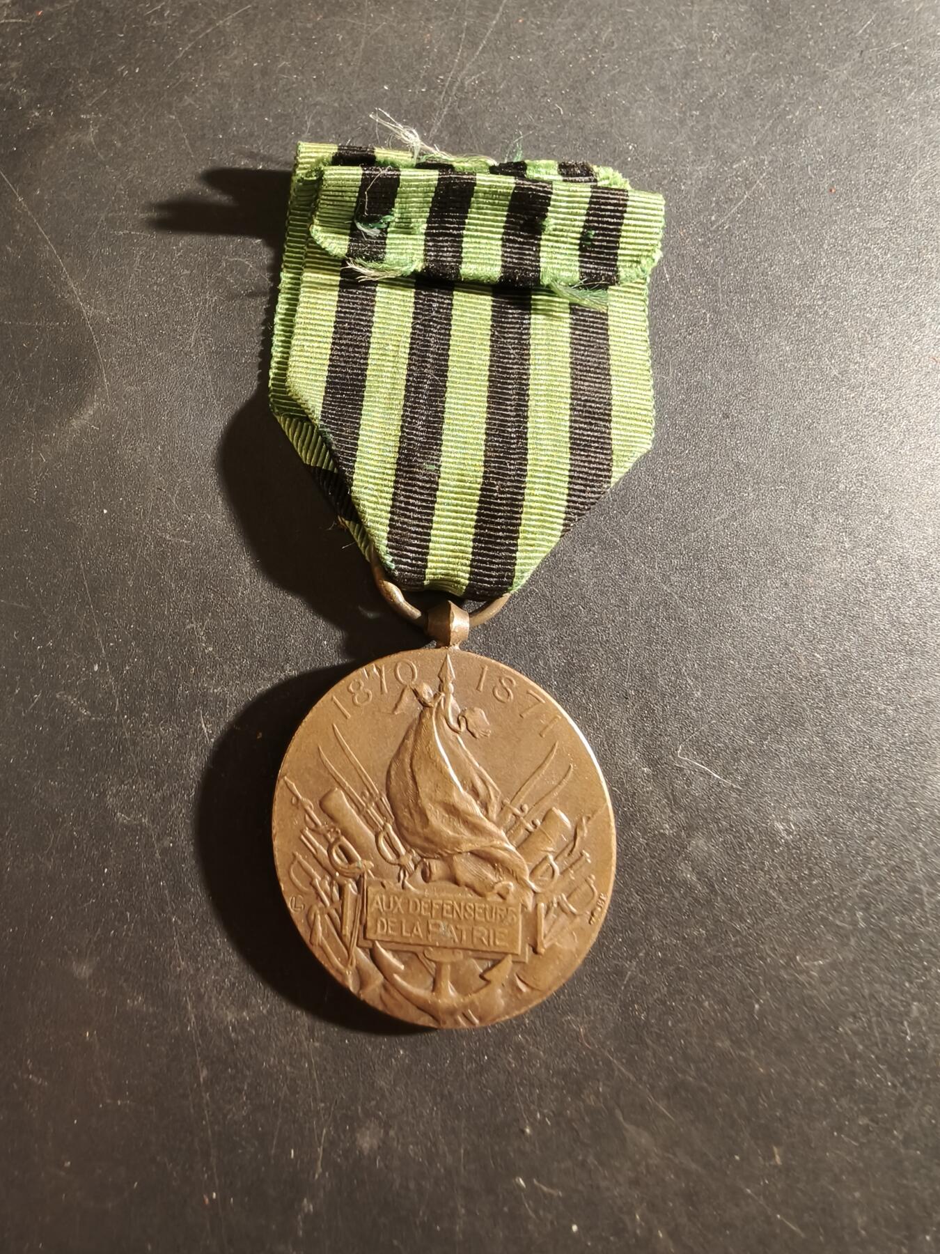 老王徽章第186期 法国普法战争奖章