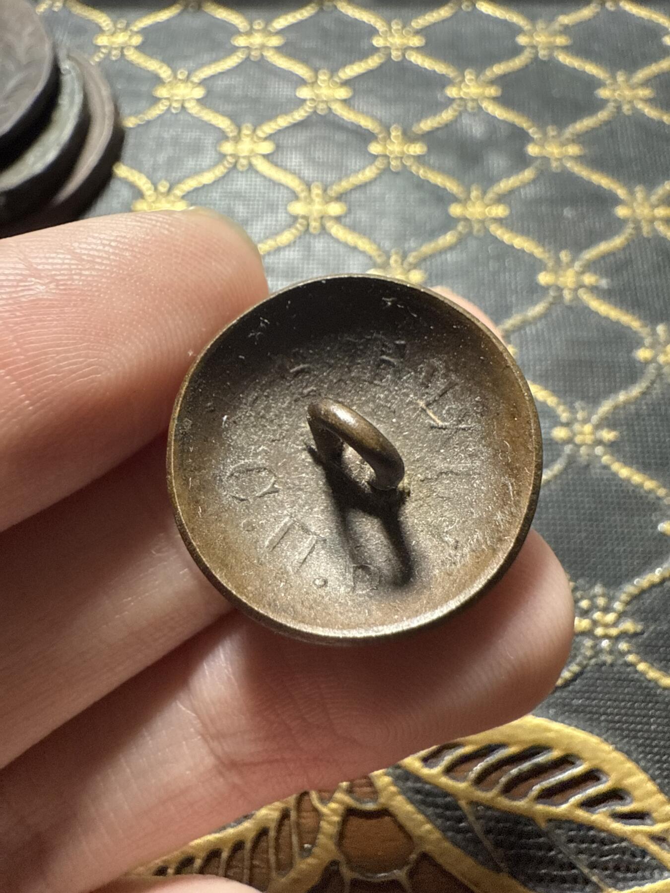 南宋泉阁俄币 外币 国币 专场第二十二期 【送拍无额外佣金】 沙俄 近卫军铜扣 СПБ彼得堡造币厂制造 板式特殊 传世包浆 细节不错 温润好品 