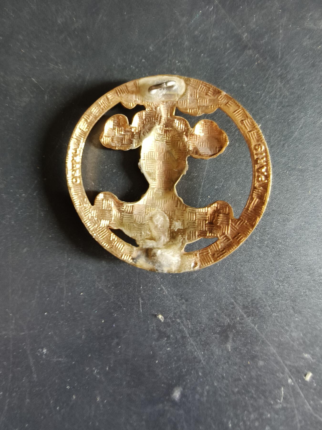 老王徽章第186期 法国装甲兵贝雷帽徽  