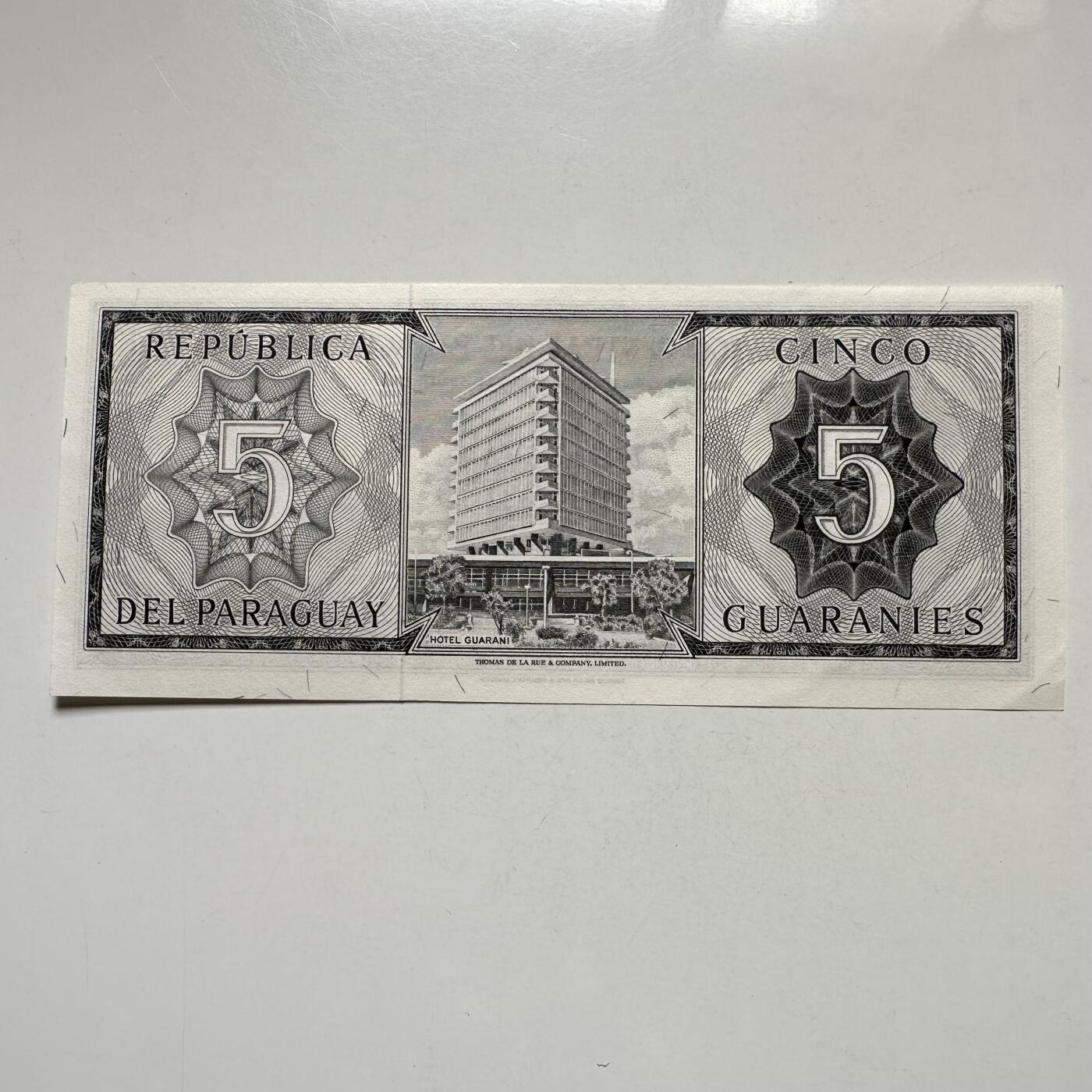 🌹外币初藏🌹🐯2026年第27场   每周二四六晚8️⃣点 接代拍 巴拉圭1952年巴拉圭女性 5瓜拉尼