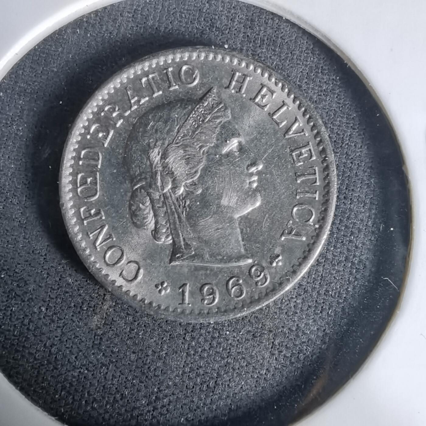 沼泽如烟--第1017场 瑞士1969年五分