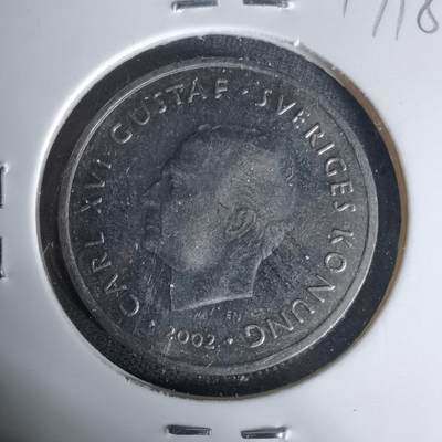 沼泽如烟--第1017场 - 瑞典2002年1克朗