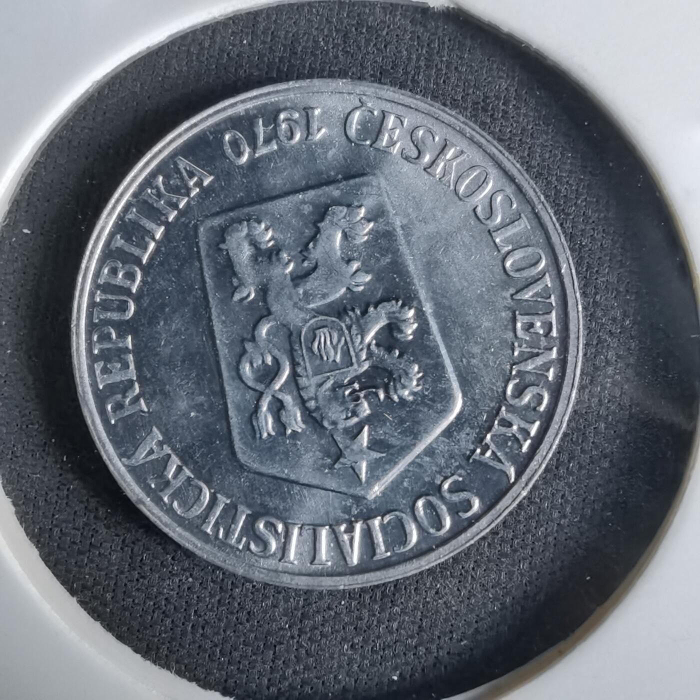 沼泽如烟--第1017场 捷克斯洛伐克1970年5赫勒