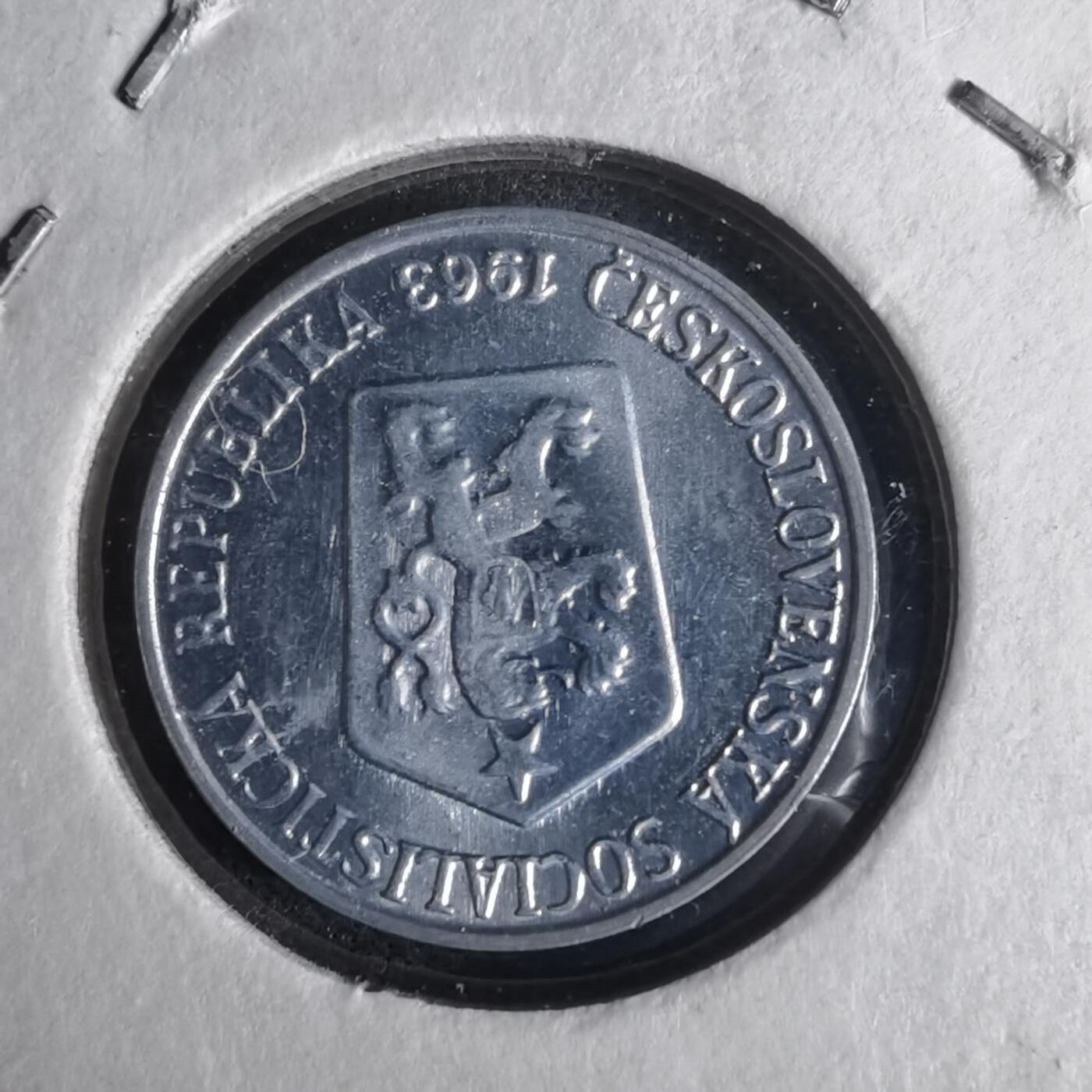 沼泽如烟--第1017场 捷克斯洛伐克1963年1赫勒