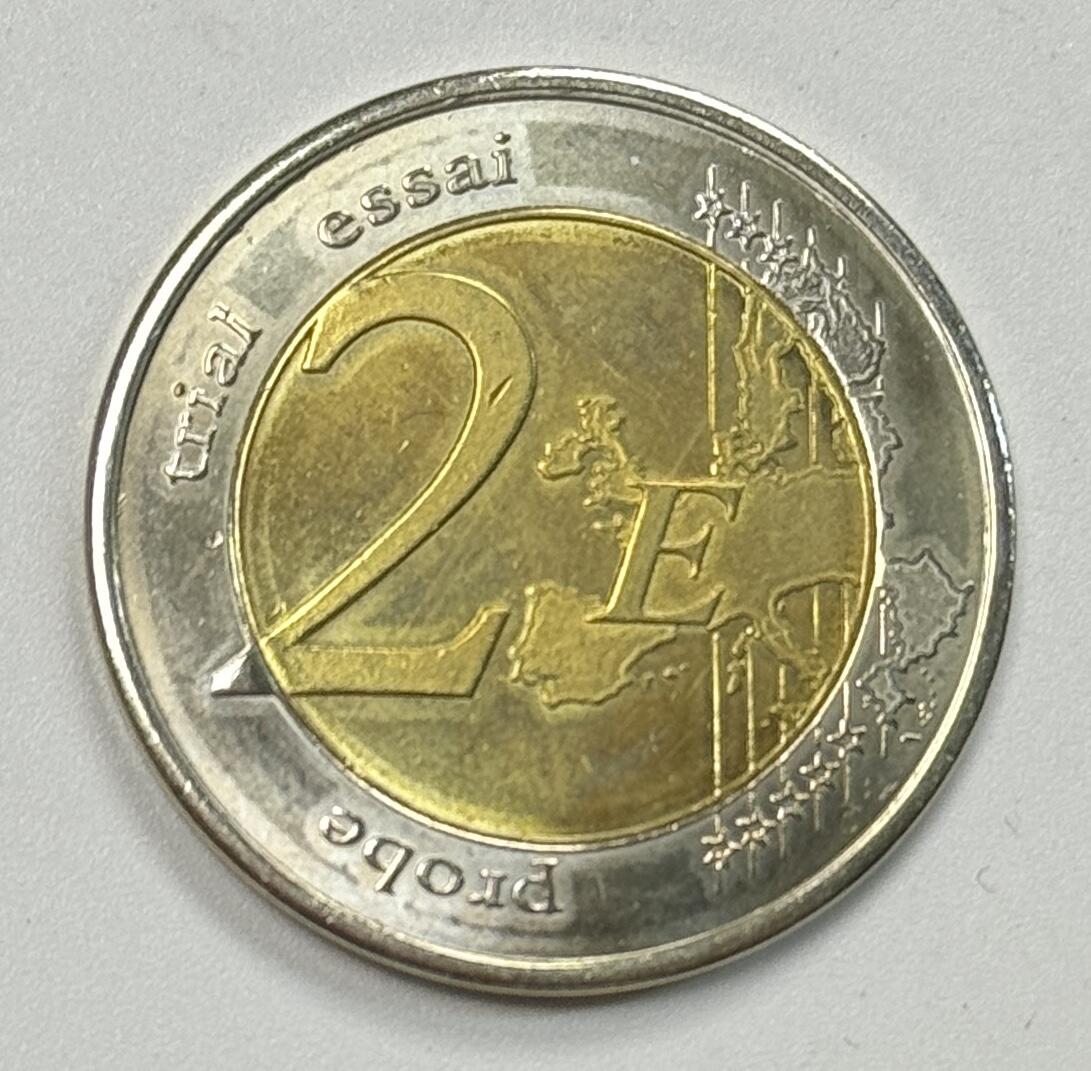 S&S Numismatic世界钱币-拍卖 第122期  样币-摩纳哥2007年 格蕾丝凯莉王妃逝世 2欧元双色纪念币