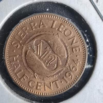 沼泽如烟--第1017场 - 塞拉利昂1964年半分