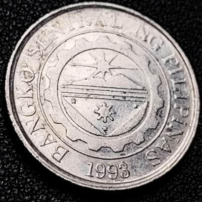 泉币菌-第206场-拍品多 请提前出价 菲律宾1比索硬币 国父埃米利奥总统 24mm