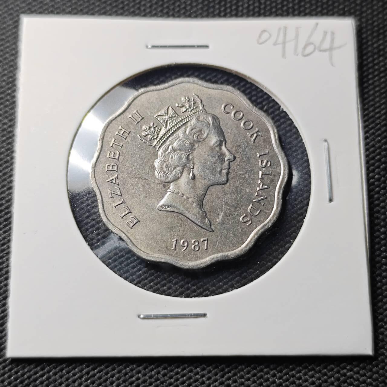 KK钱币收藏小铺   第404期 2月预留时间 周末发货 1987 库克1元