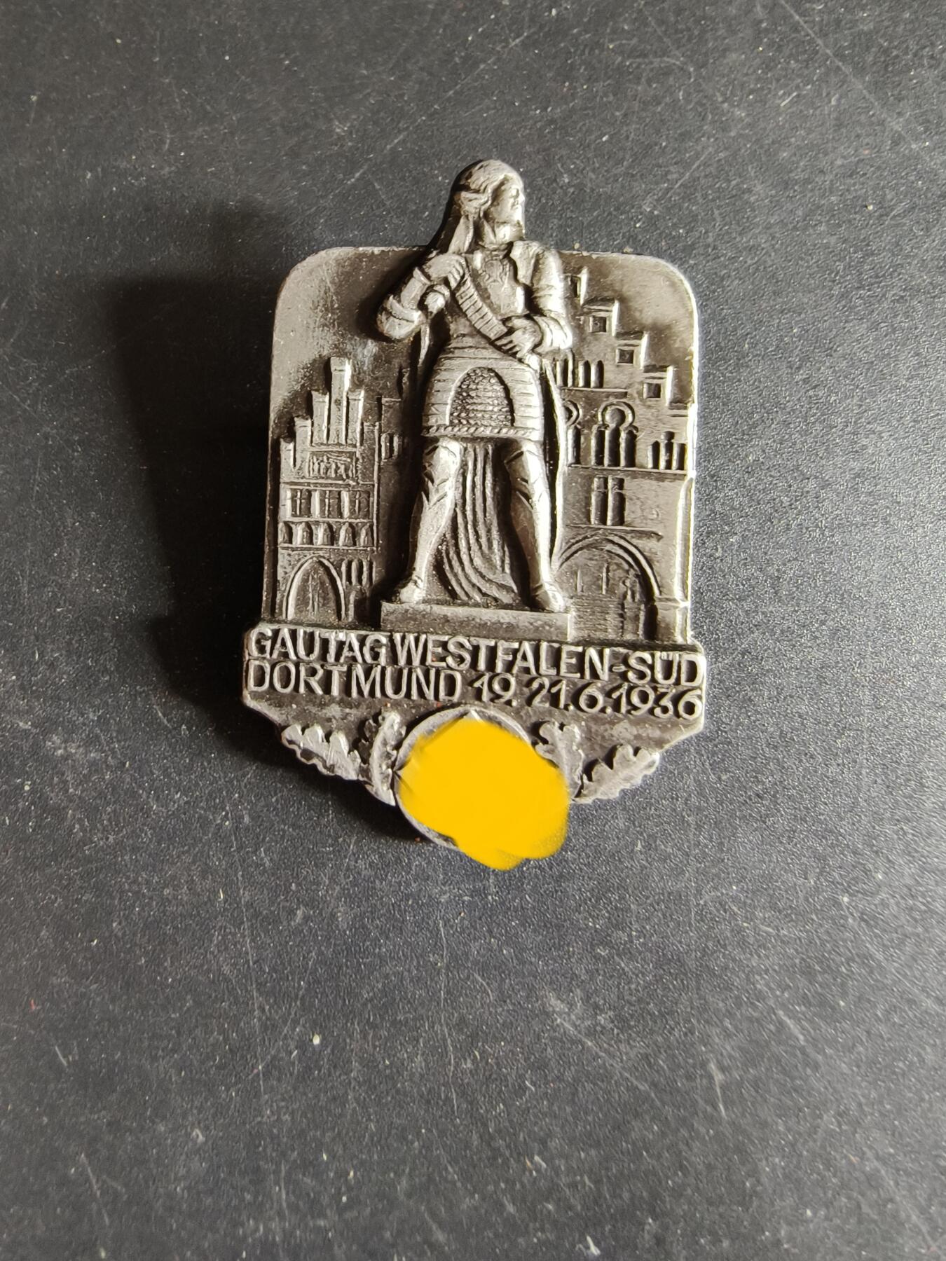 老王徽章第186期 德三1936年多特蒙德市威斯特法伦地区NSDAP大会证章