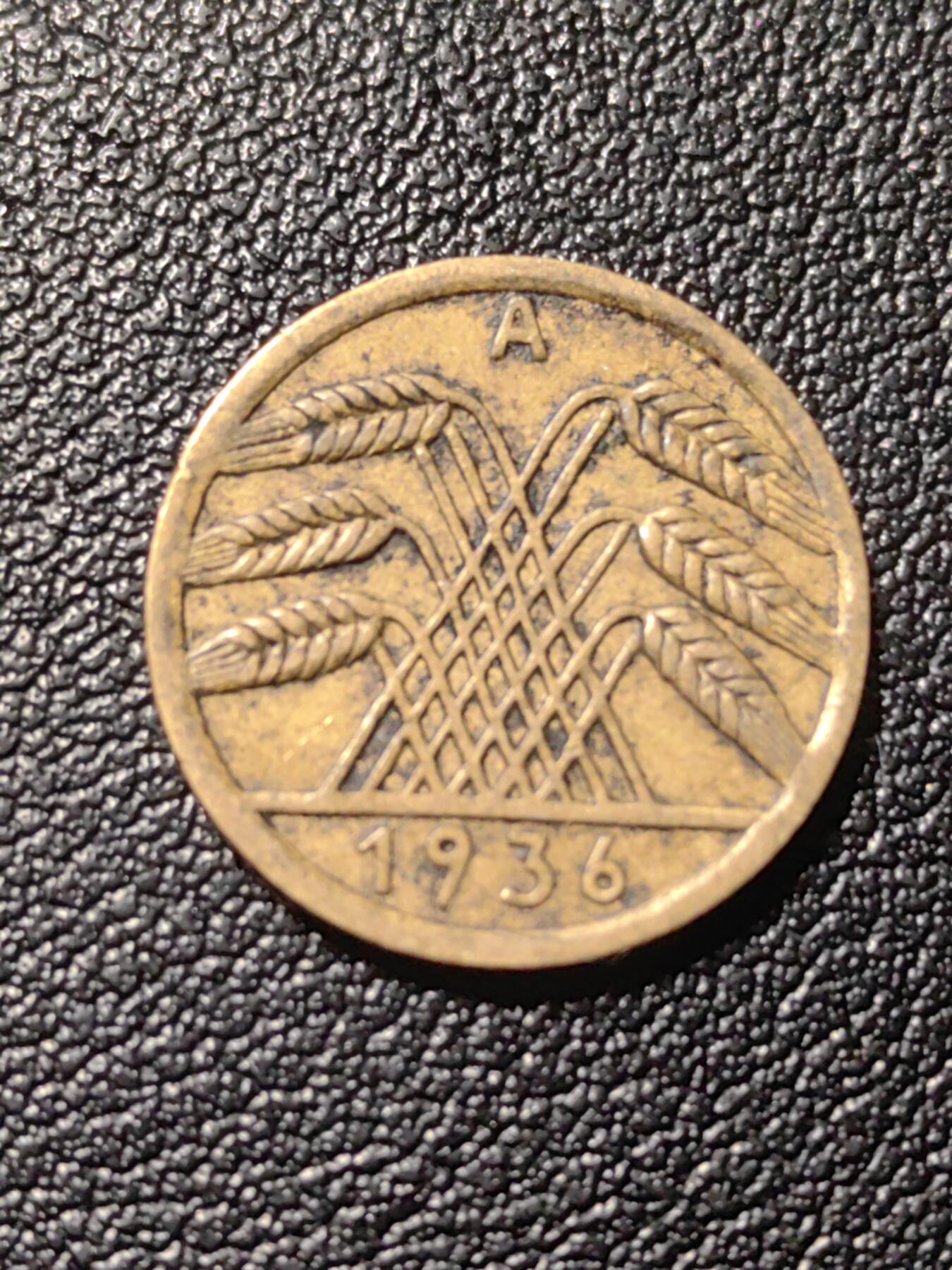 靖甫拍卖第六场 德三5芬尼 1936