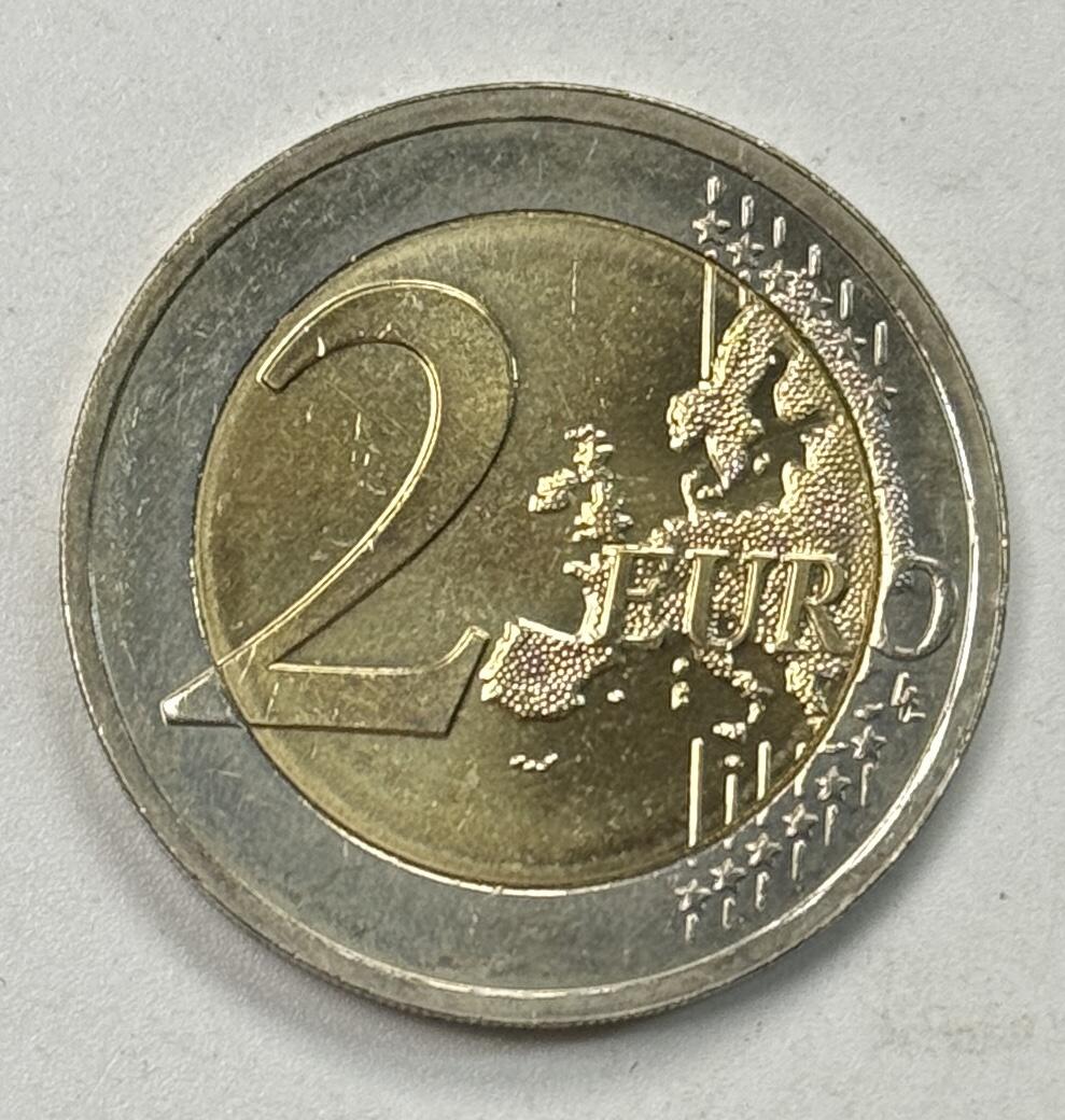 S&S Numismatic世界钱币-拍卖 第122期  立陶宛2022年 伊拉斯谟计划35周年 2欧元双色纪念币