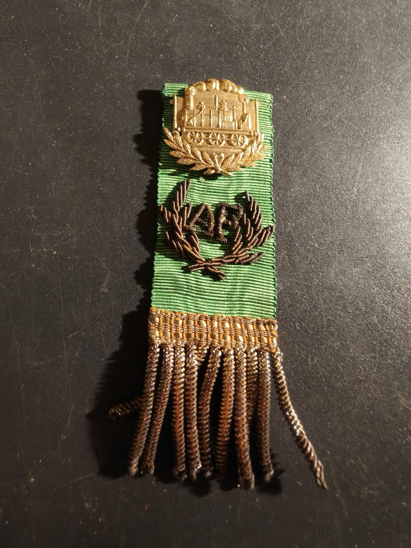 老王徽章第186期 法国铁路人员服务勋饰