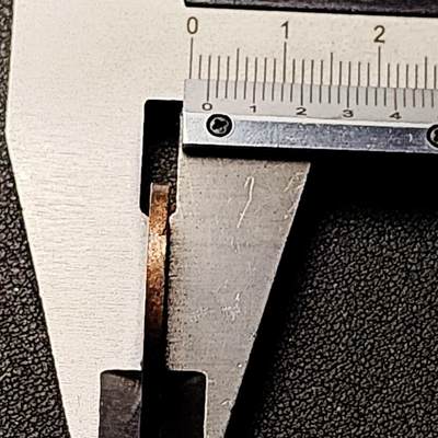 泉币菌-第206场-拍品多 请提前出价 少见 1921年 泰国（暹罗）1萨当 拉玛六世时期 22.5×2mm