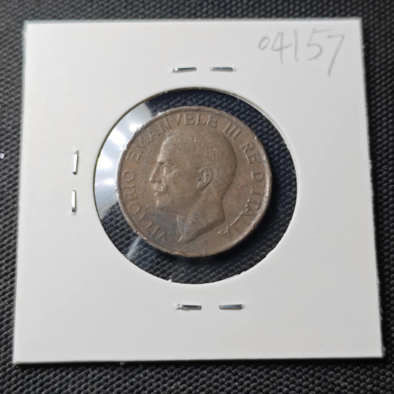 KK钱币收藏小铺   第404期 2月预留时间 周末发货  意大利10分铜币