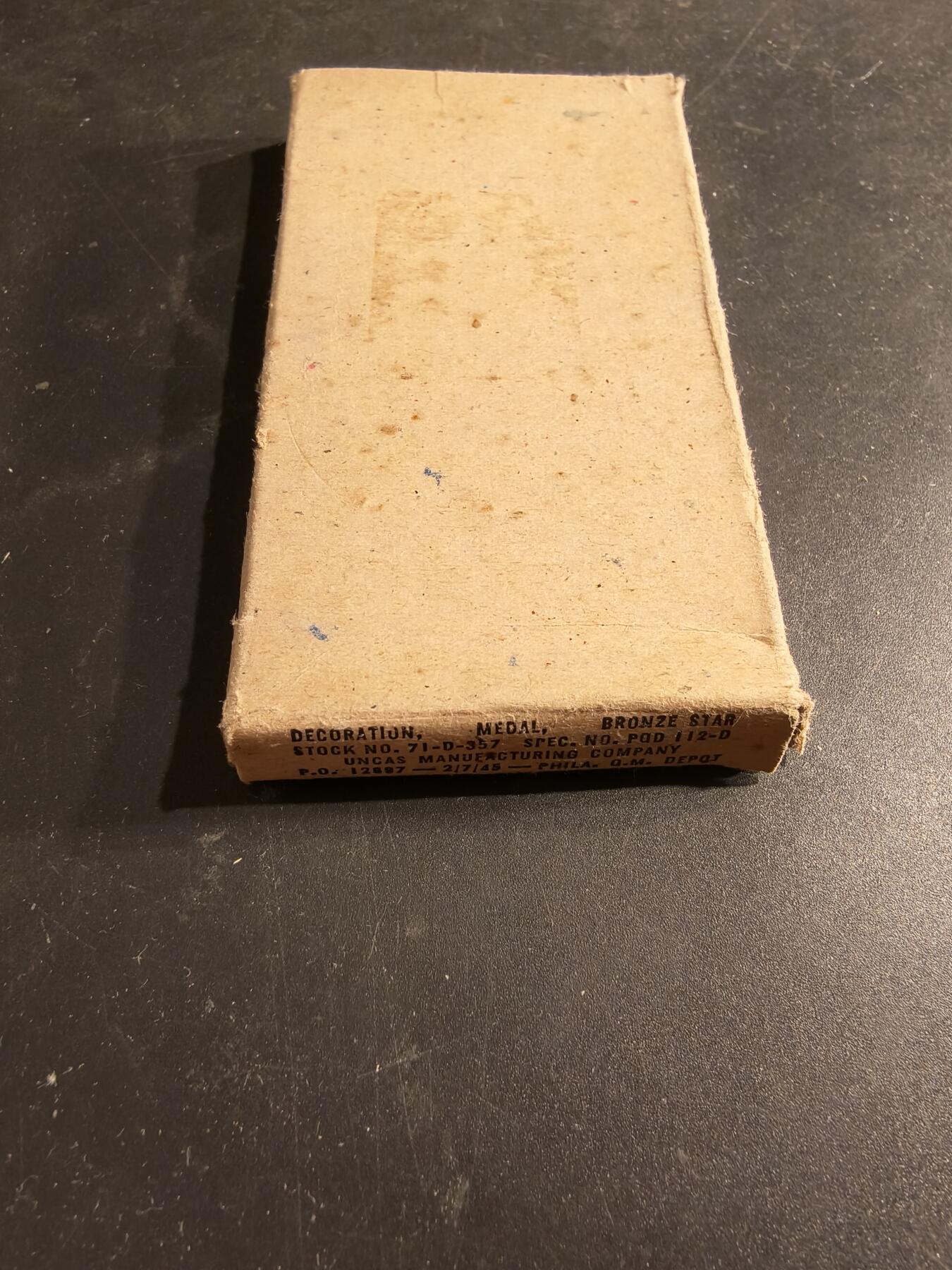老王徽章第186期 美国铜星勋章    原盒