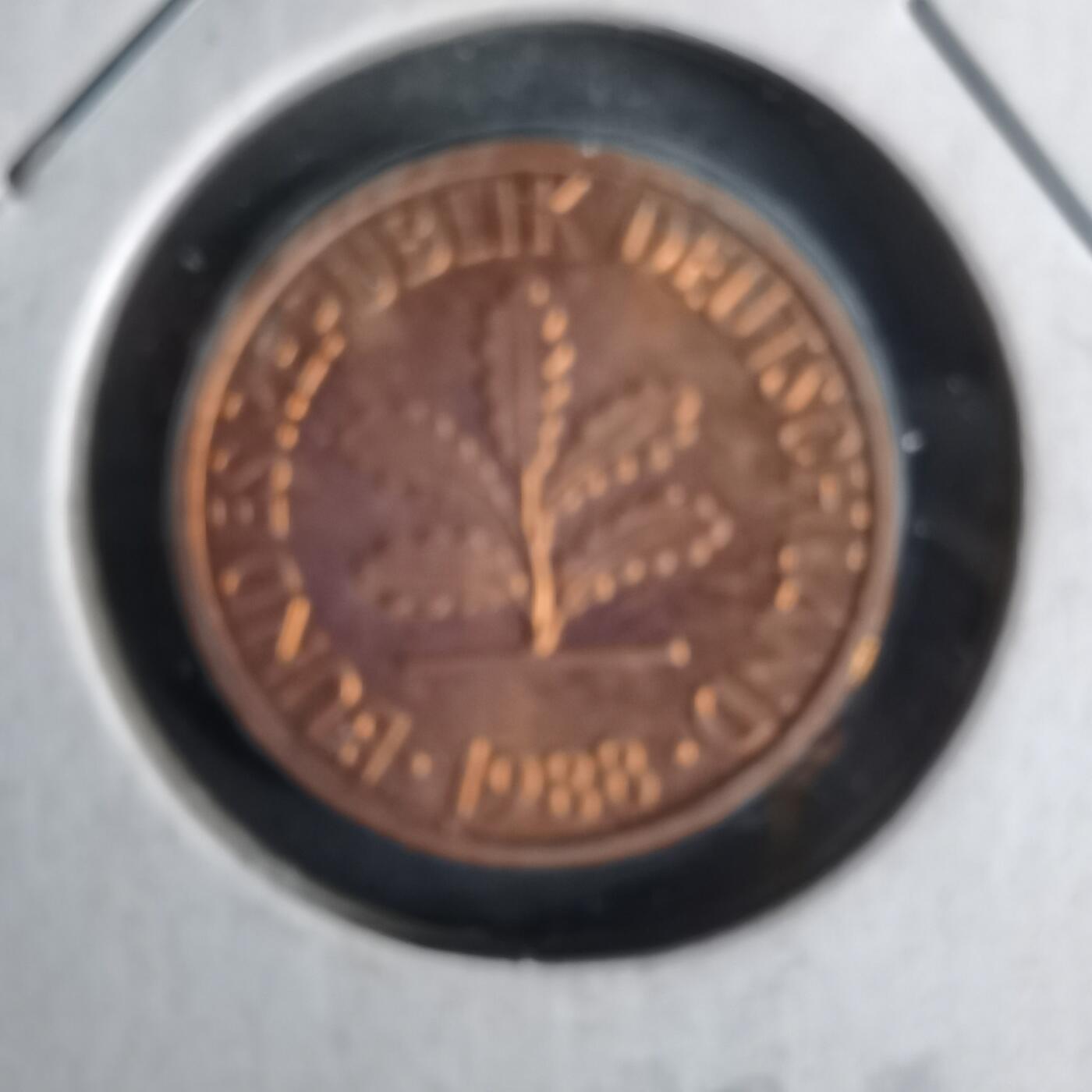 沼泽如烟--第1017场 德国1988年2芬尼