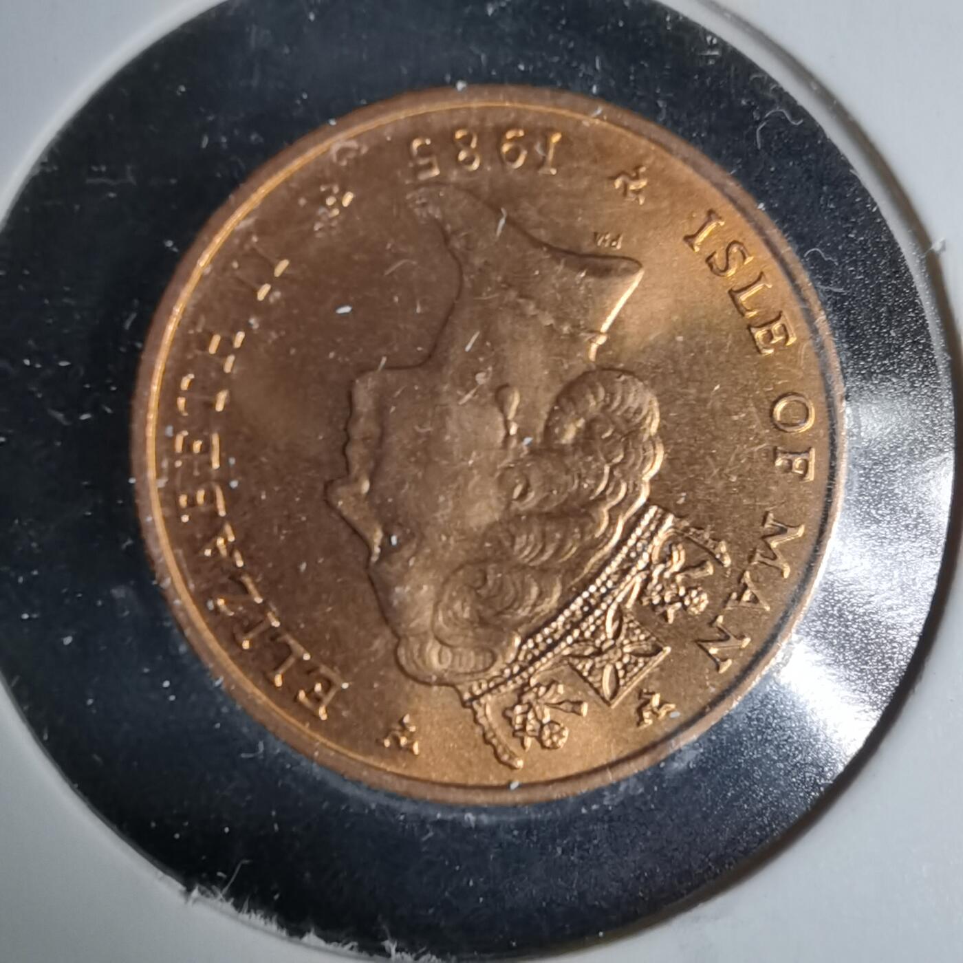 沼泽如烟--第1017场 马恩1985年1便士