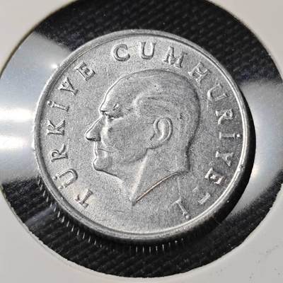 KK钱币收藏小铺   第405期 2月预留时间 周末发货 - 1985土耳其5里拉