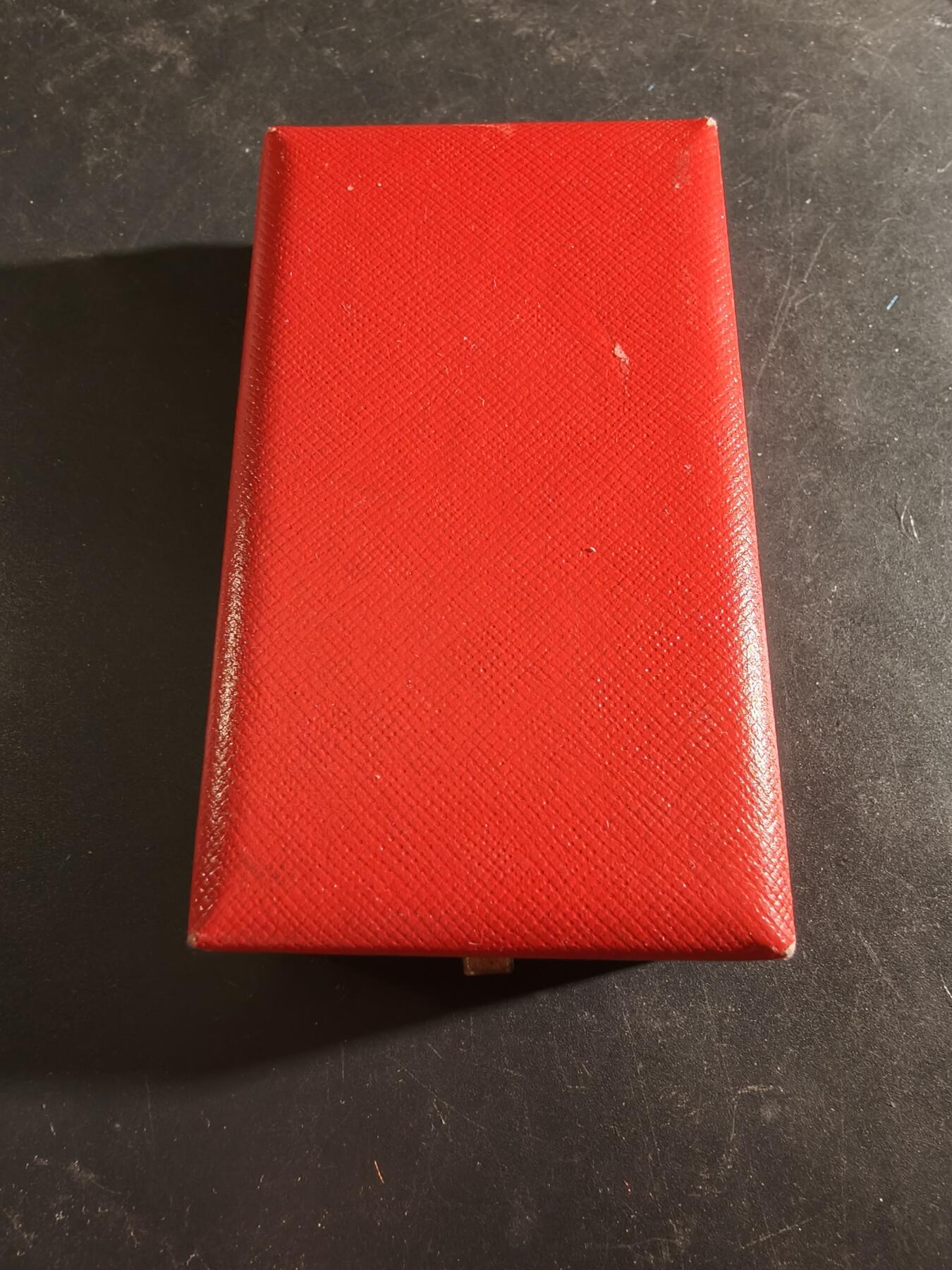 老王徽章第186期 法国骑士级棕榈叶勋章    原盒    银质珐琅    珠宝商版本