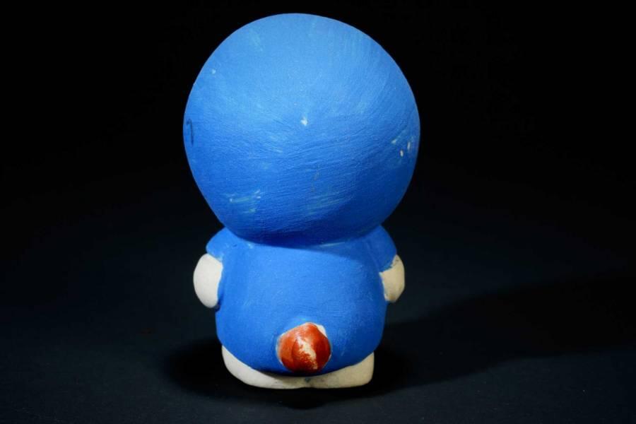 上海都达杂项专场五十六【全场包邮】  紫砂哆啦A梦茶宠摆件92-45