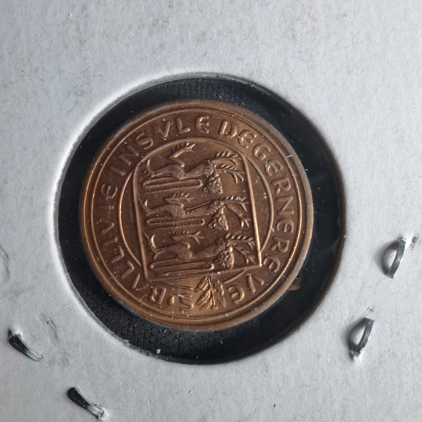 沼泽如烟--第1017场 根西1971年半便士