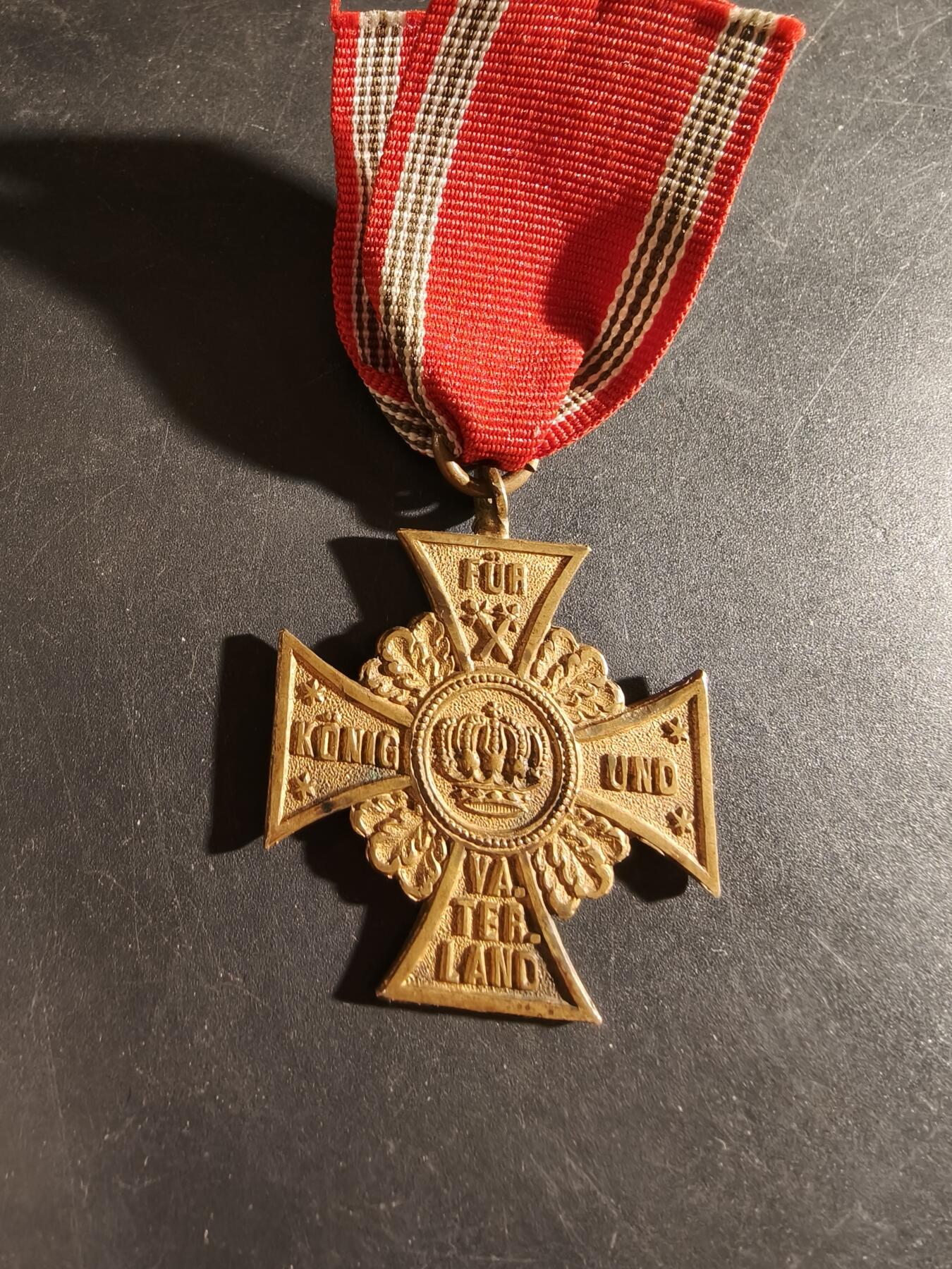 老王徽章第186期 德国巴伐利亚王国三等团级荣誉十字奖章