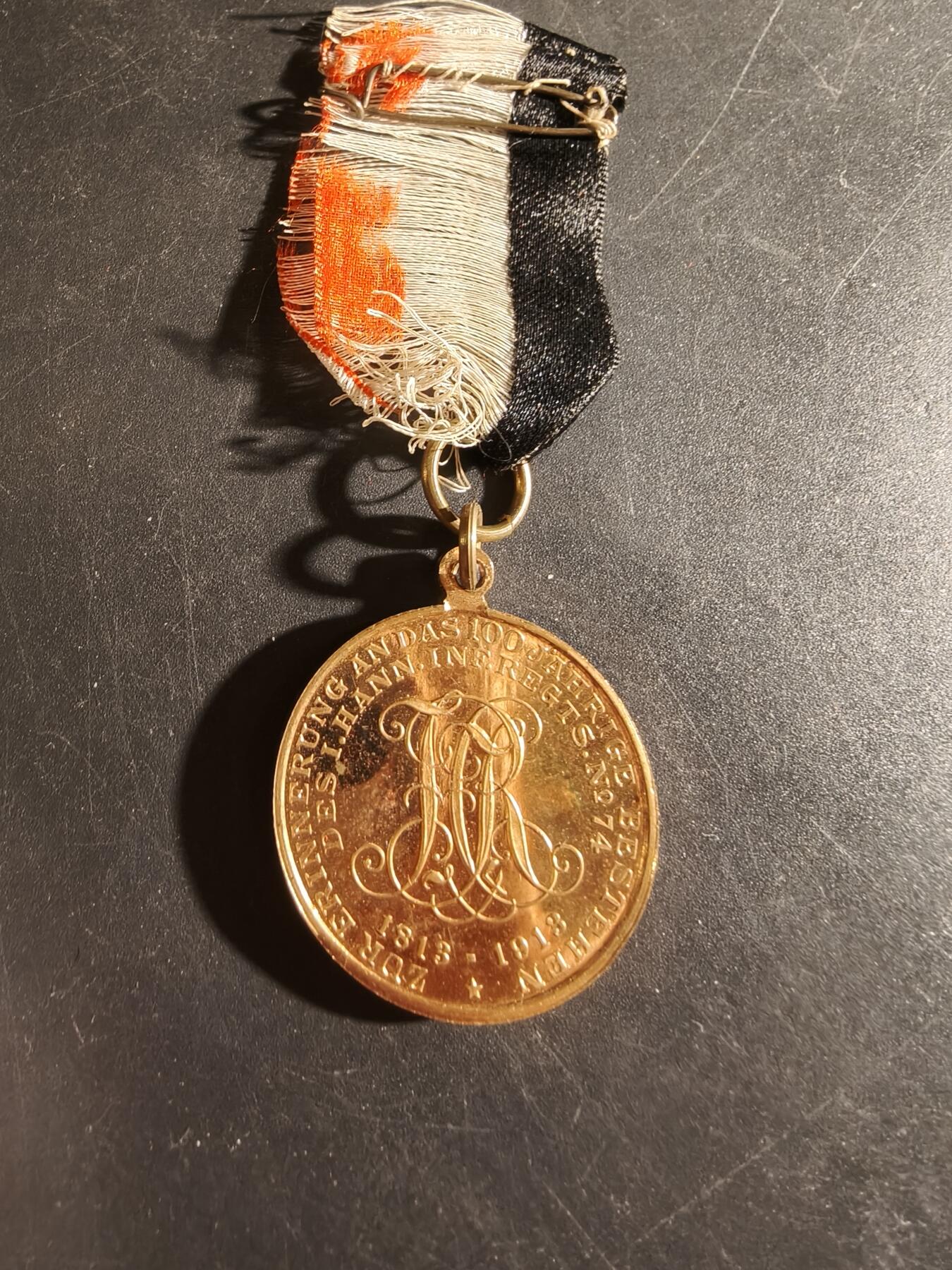 老王徽章第186期 德国汉诺威王国第74步兵团成立百年纪念章