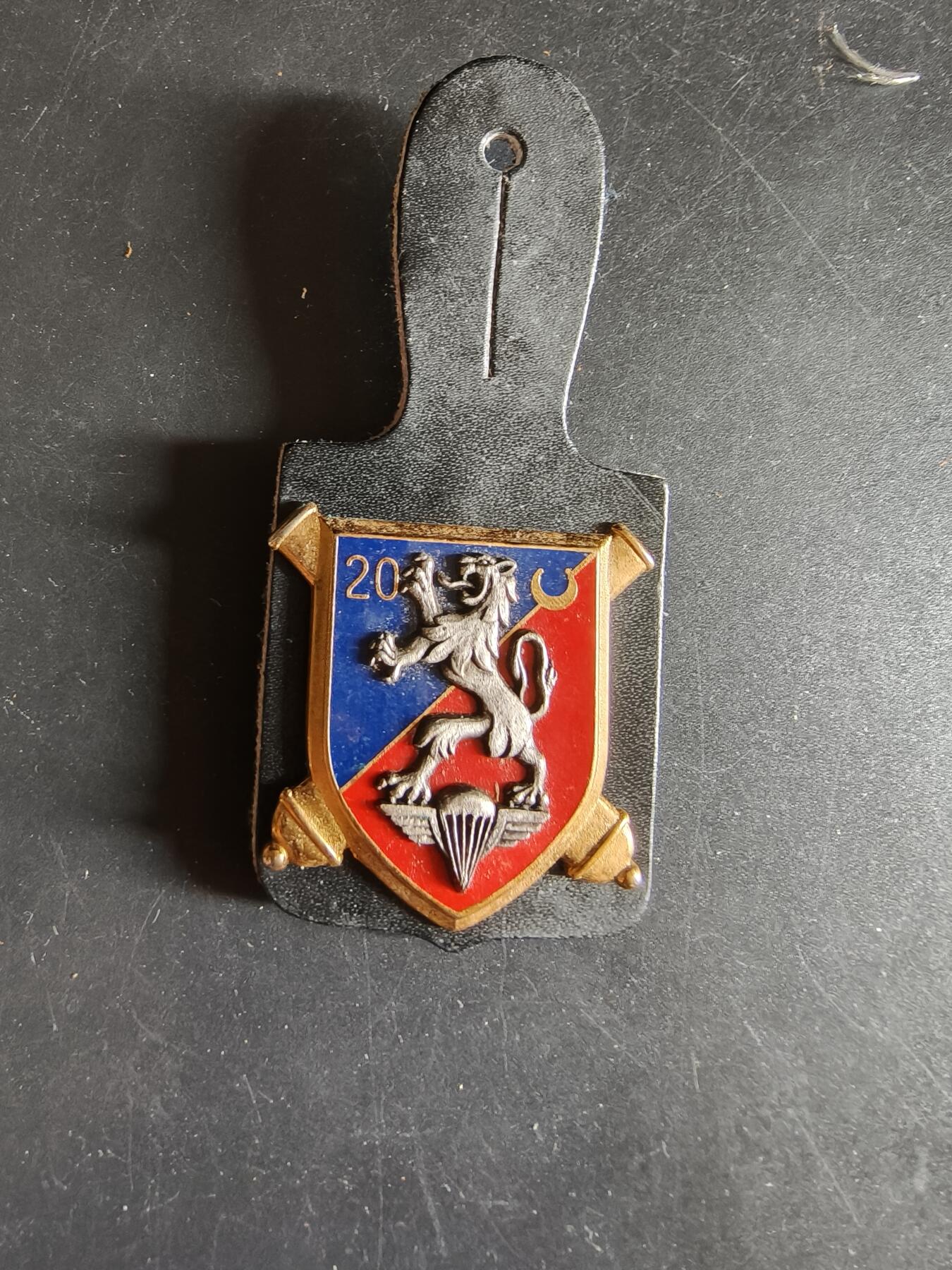 老王徽章第186期 法国陆军第20炮兵团证章