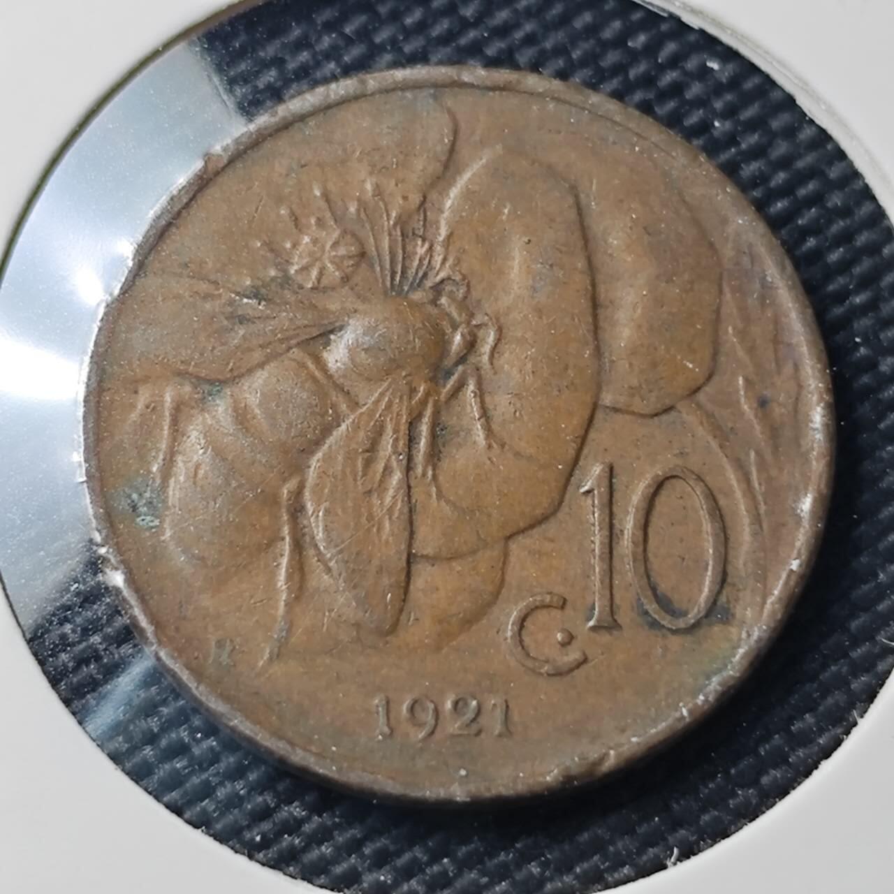 KK钱币收藏小铺   第404期 2月预留时间 周末发货  意大利10分铜币