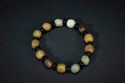 上海都达杂项专场五十六【全场包邮】  - 天然 和田玉籽料手串92-53