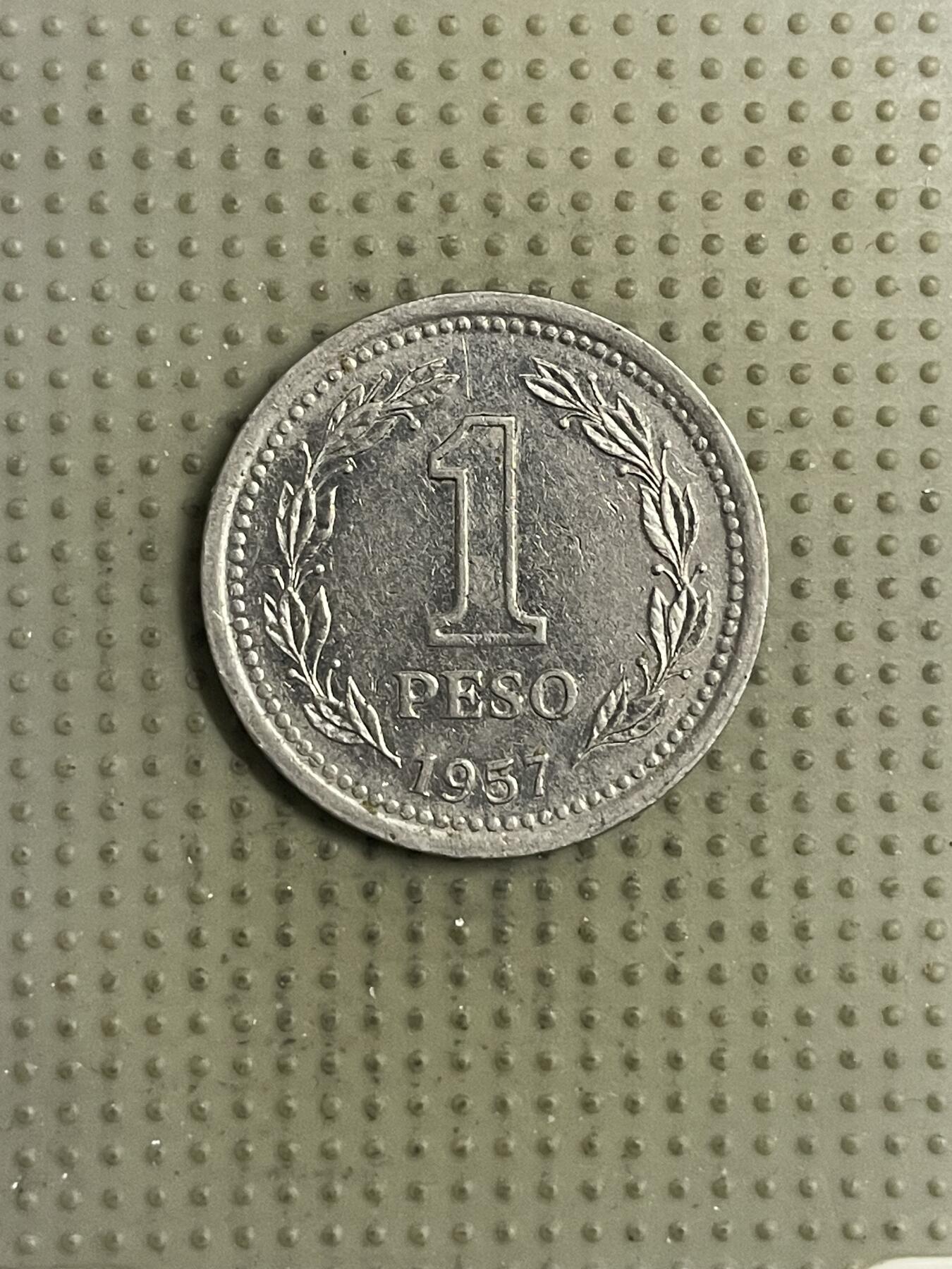 2026年第32场各国散币拍卖（总第182场） 阿根廷1957年1比索