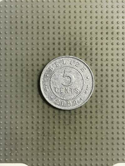 2026年第32场各国散币拍卖（总第182场） - 伯利兹2002年5分