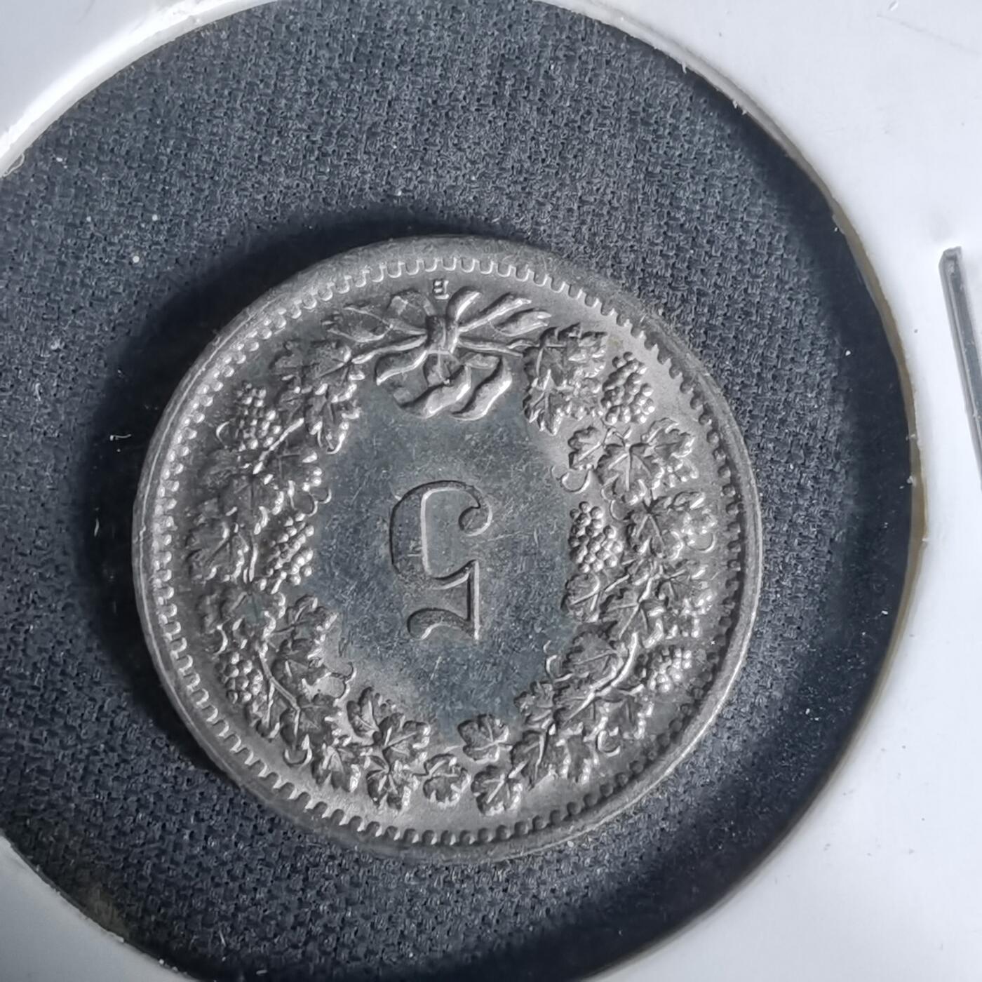 沼泽如烟--第1017场 瑞士1969年五分