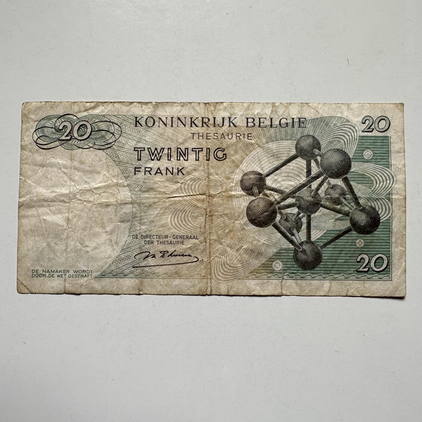 🌹外币初藏🌹🐯2026年第27场   每周二四六晚8️⃣点 接代拍  比利时1964年20法郎