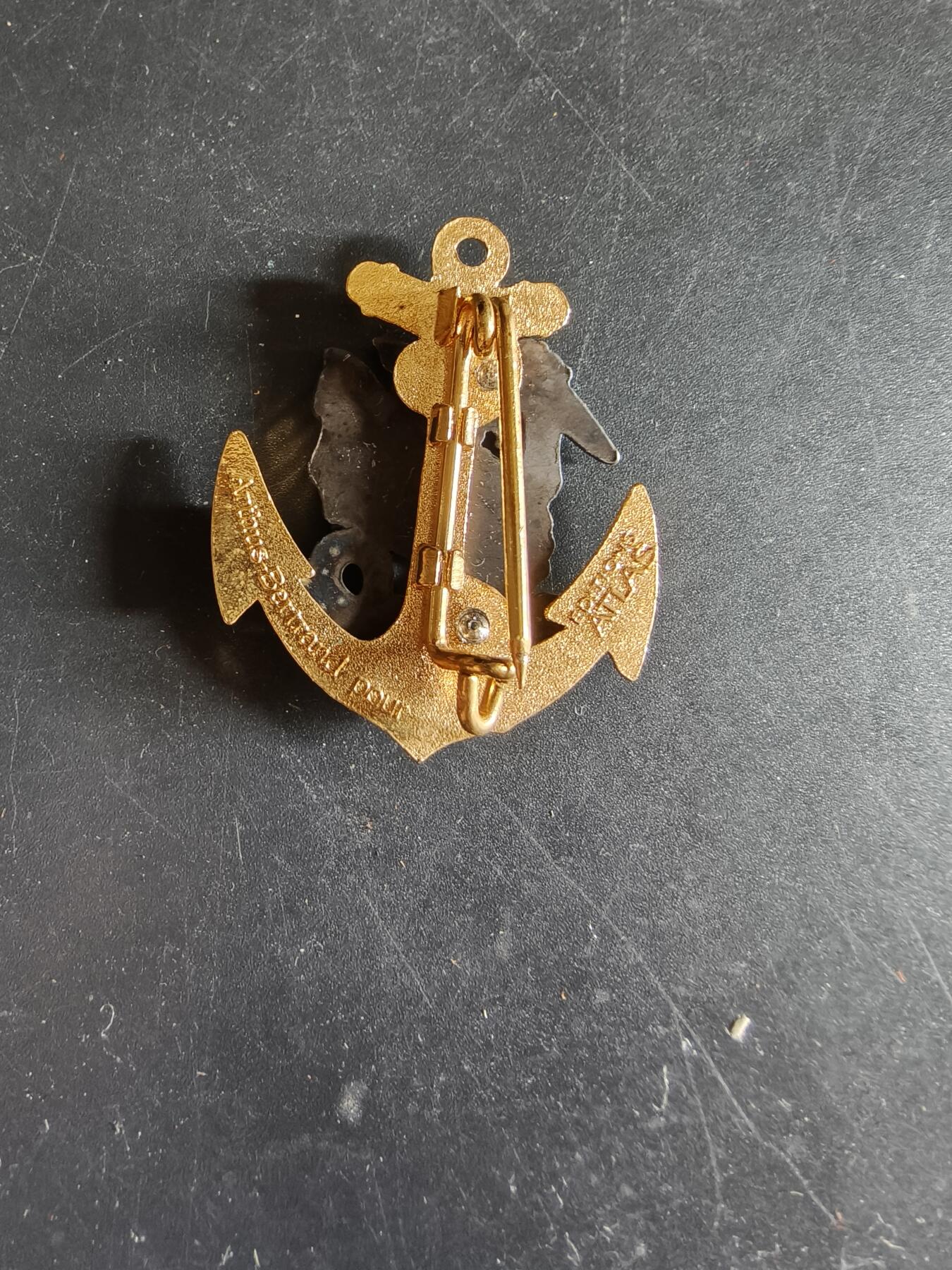 老王徽章第186期 法国海军陆战队第8步兵团证章