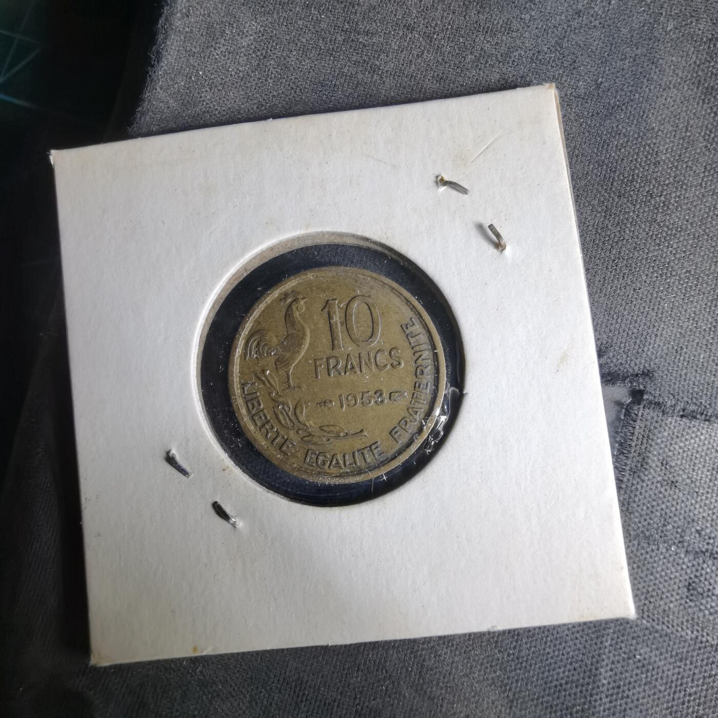 沼泽如烟--第1017场 法国1953年10法郎