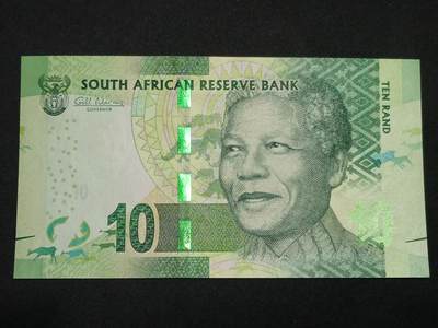 【游宝拍卖】丙午马年第10期 - 南非-10兰特【DK冠 全新UNC】