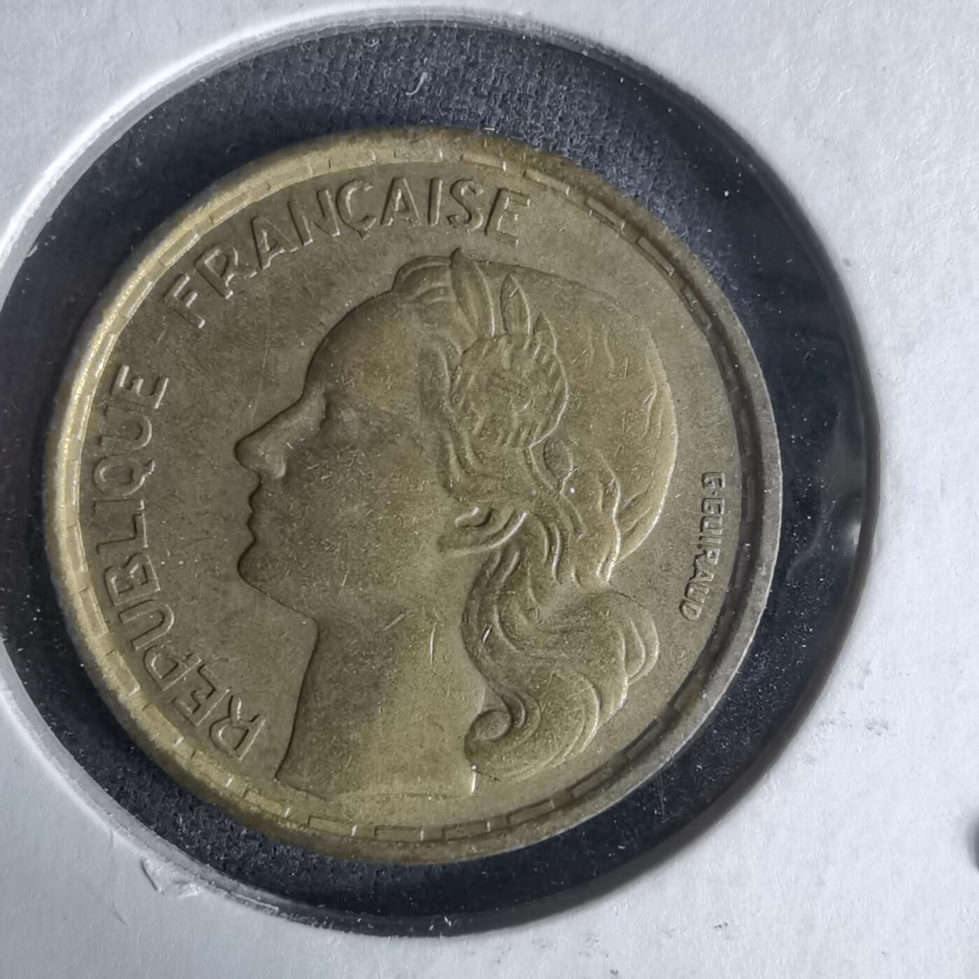 沼泽如烟--第1017场 法国1952年10法郎B版